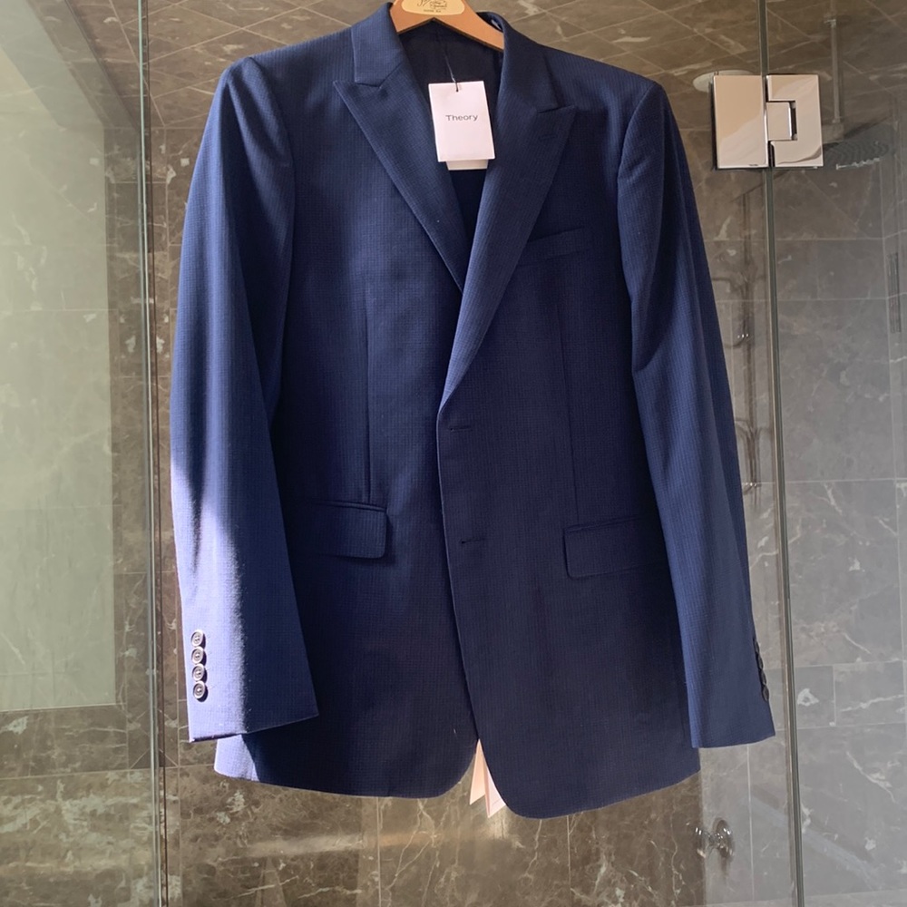 Admiral check Theory Suit